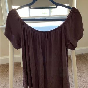 off the shoulder top